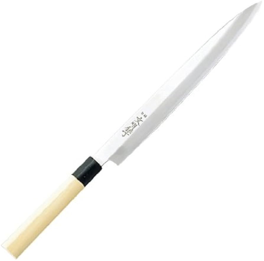 柳刃包丁　銀三 Amazon.co.jp: 文明銀丁 柳刃庖丁 21cm 厚口 : Home & Kitchen